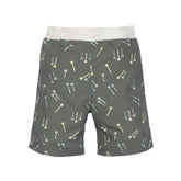 Lassig Palms UV Korumalı Mayo Şort Koyu Yeşil 1